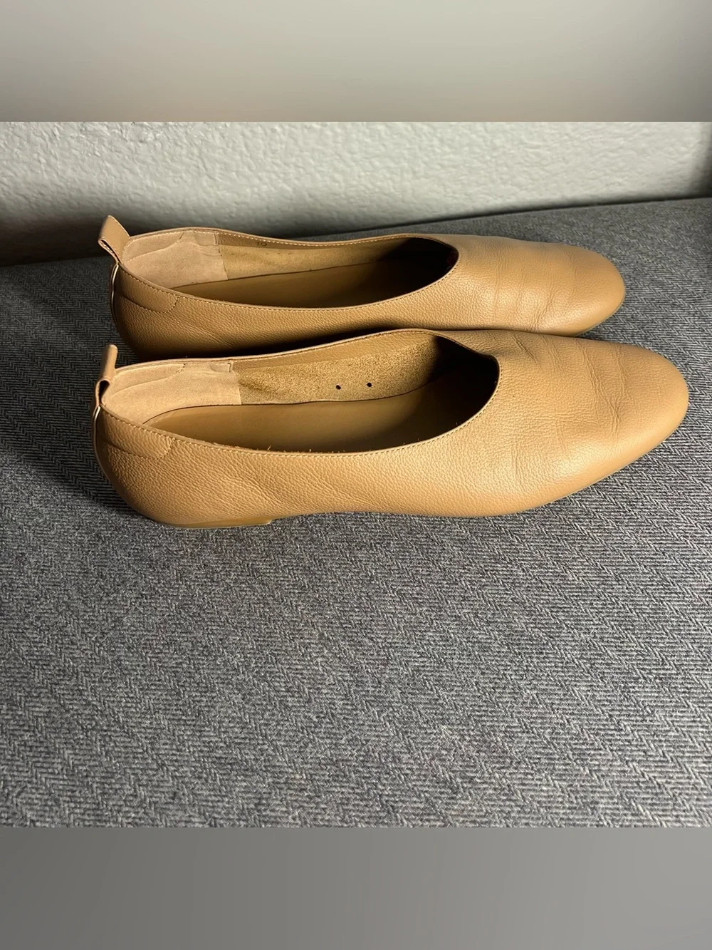 Everlane The Day Glove Flats – Brown Leather – Women’s Size 10
